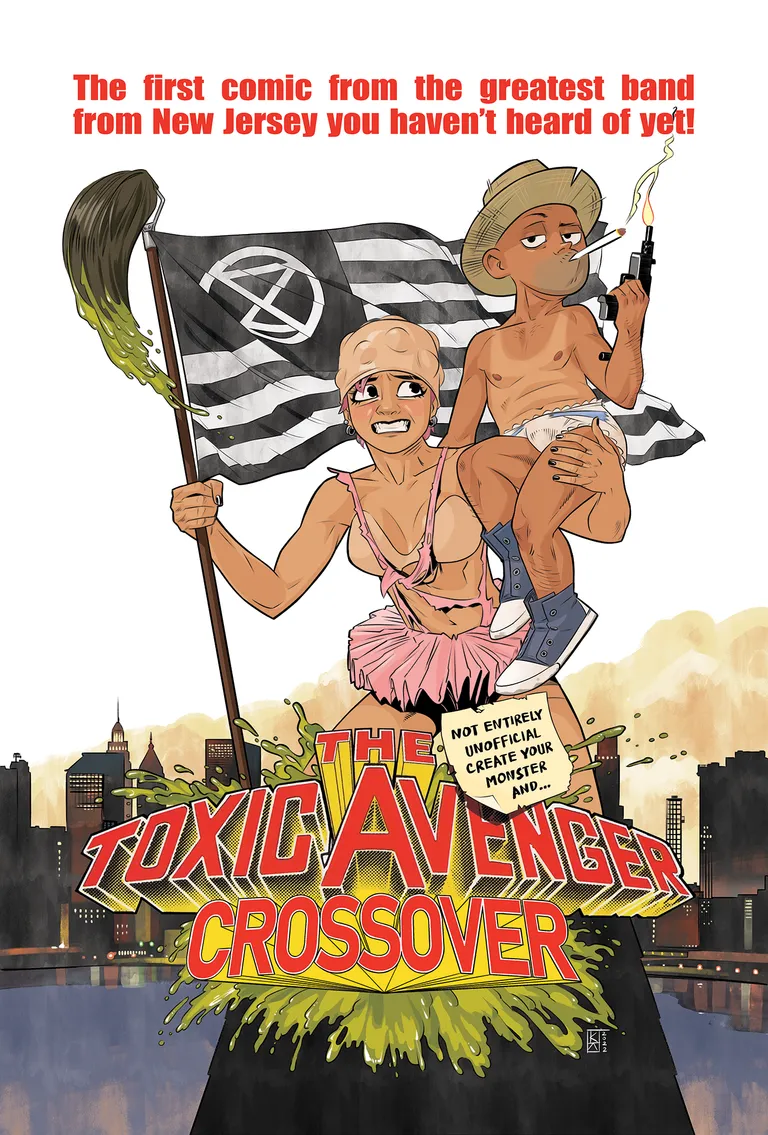 The Not Entirely Unofficial Create Your Monster and Toxic Avenger Crossover Cover